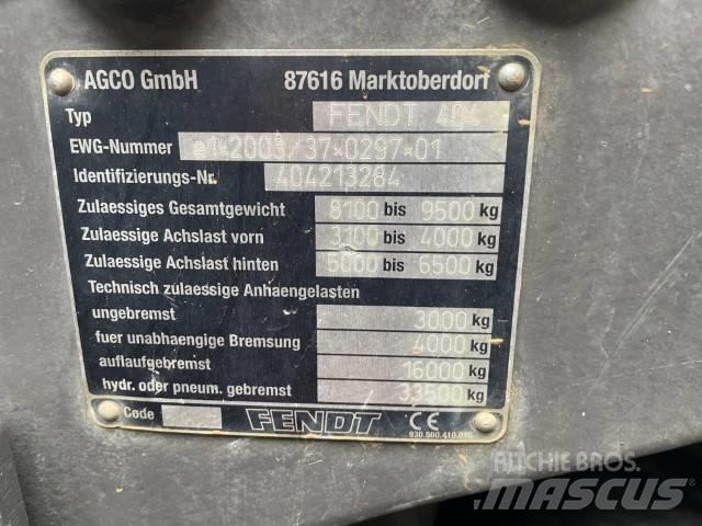 Fendt 415 Vario TMS Tracteur