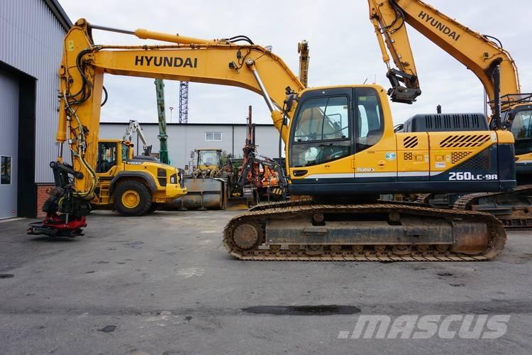 Hyundai R260LC-9A Pelle sur chenilles