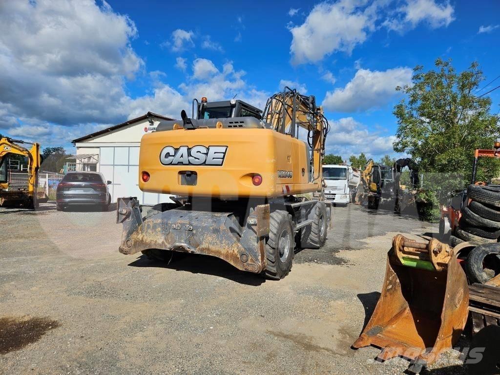 CASE WX 148 Pelle sur pneus