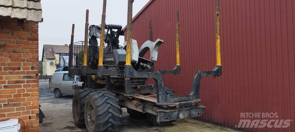 Kronos 140 Remorque forestière avec grue