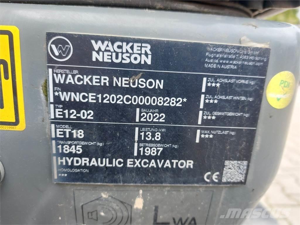 Wacker Neuson ET18 Pelle sur chenilles