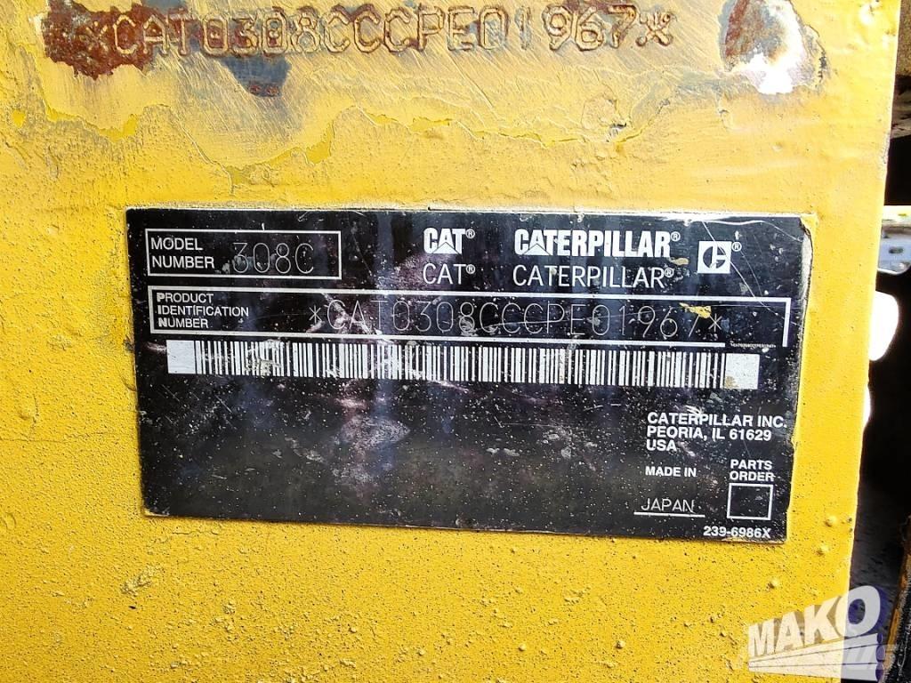 CAT 308 C Mini pelle 7t-12t