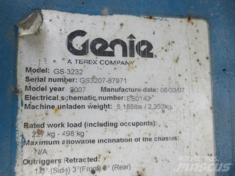 Genie GS 3232 Nacelle ciseaux