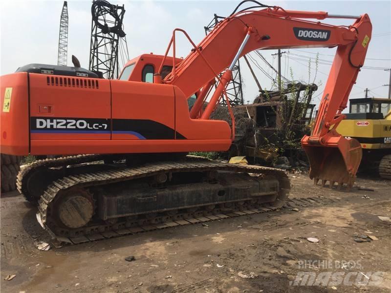 Doosan dh220lc-7 Pelle sur chenilles