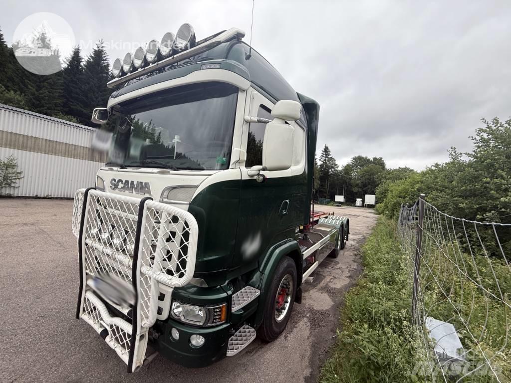 Scania R 520 LB Camion ampliroll
