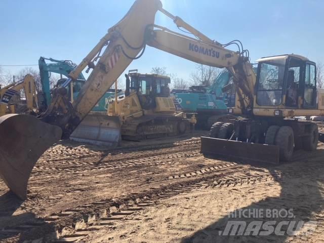Komatsu PW 180-7K Pelle sur pneus