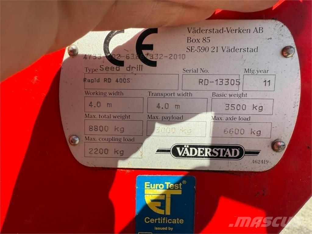Väderstad RD400S Semoir