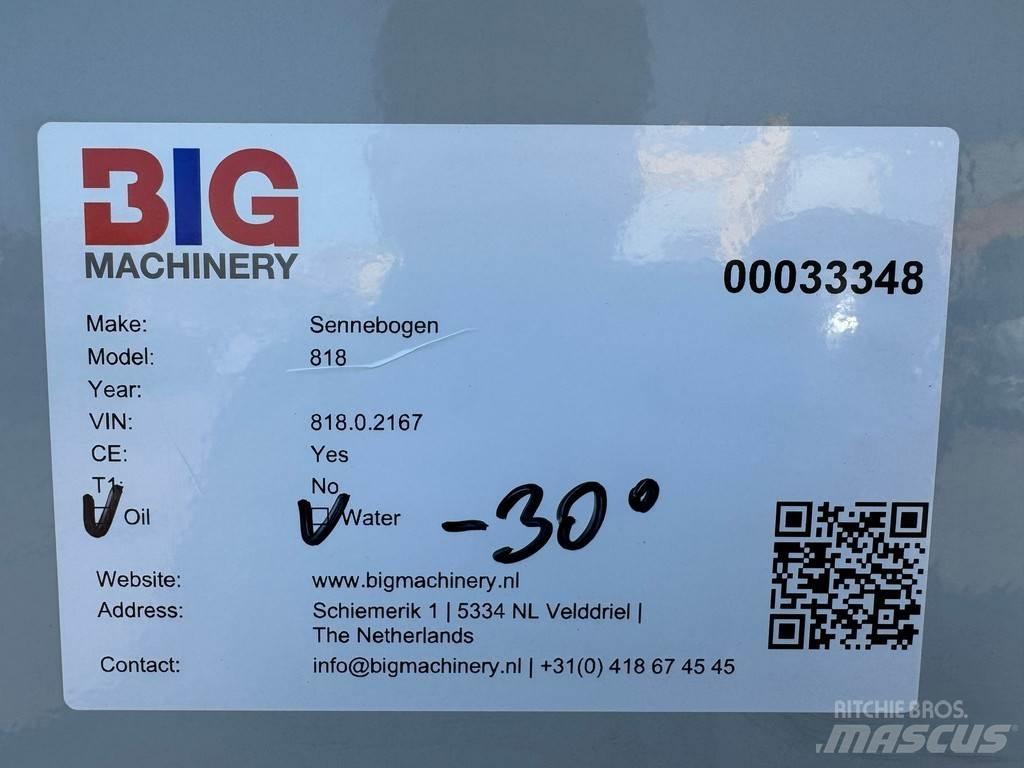 Sennebogen 818E Pelle sur pneus