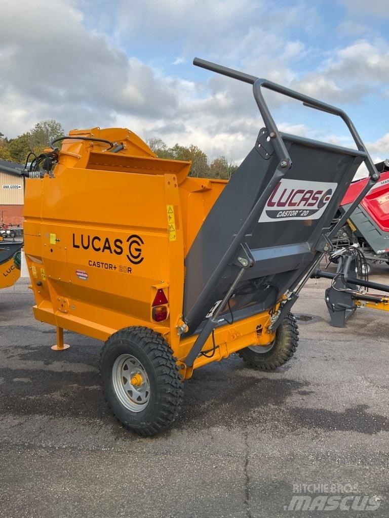 Lucas Castor 20 R Dérouleuse, pailleuse