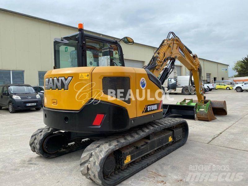 Sany SY 80 U Pelle sur chenilles