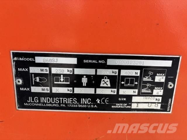 JLG 860 SJ Nacelles télescopiques
