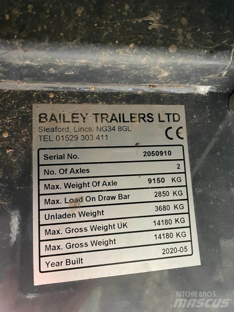 Bailey 10 TONNE Plateau à paille