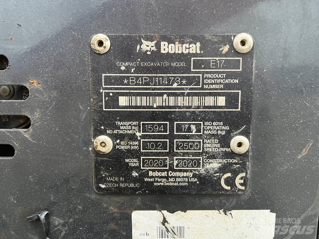 Bobcat E17 Mini pelle < 7t