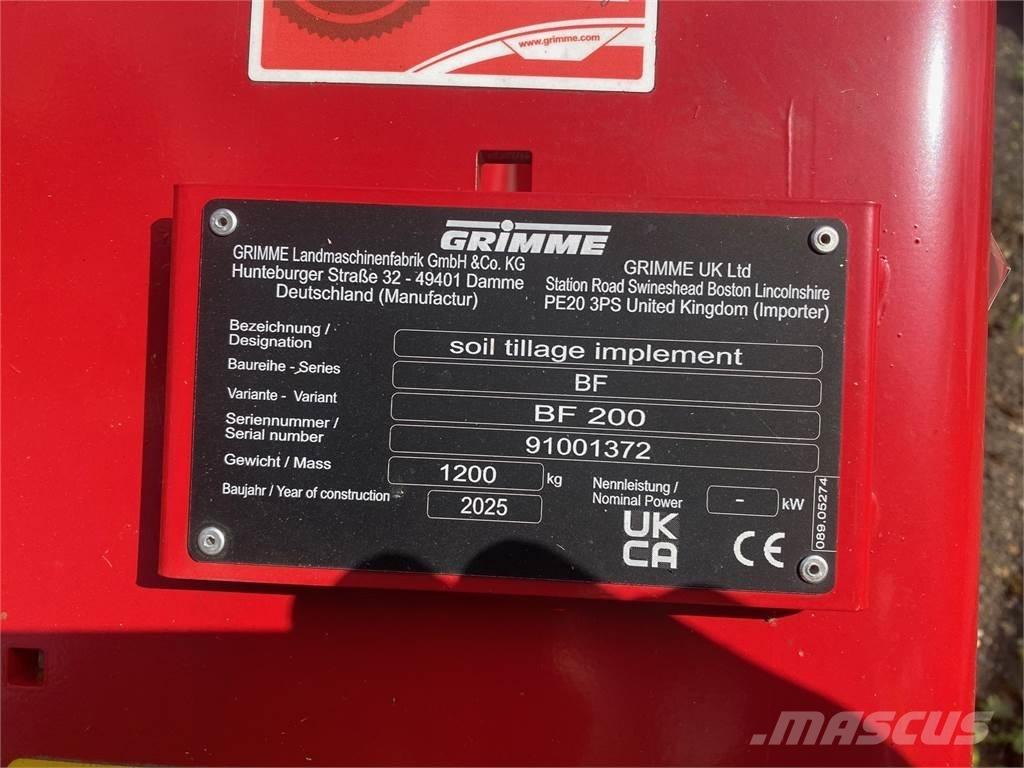 Grimme BF200 Agriculture - Autres