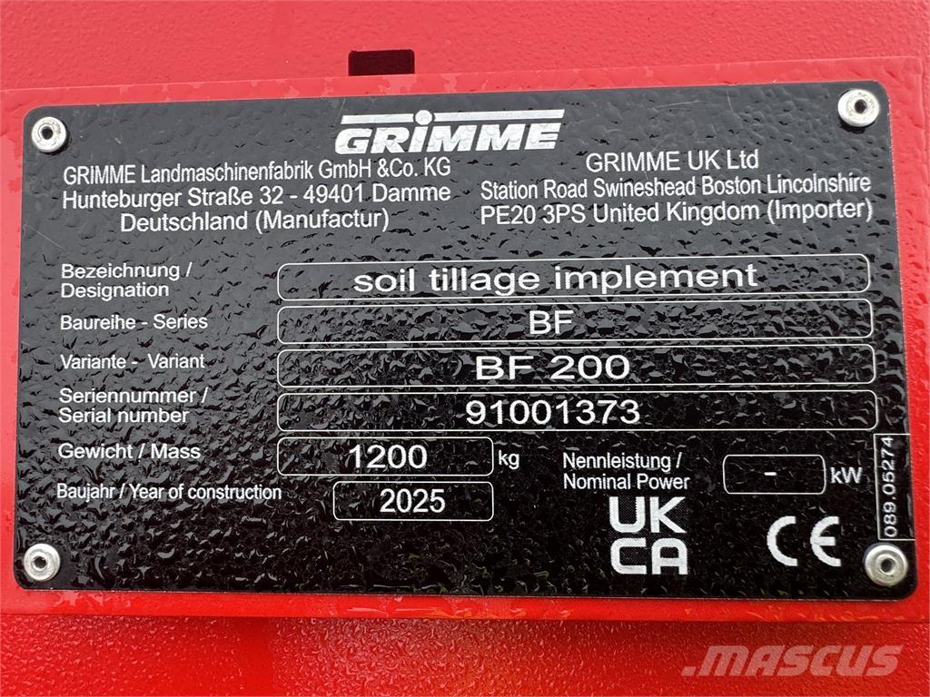 Grimme BFL200 Agriculture - Autres