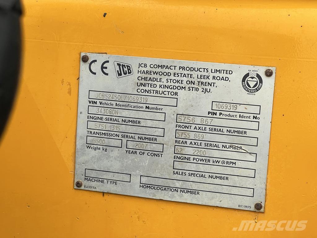 JCB LOADALL524-50 Télescopique agricole