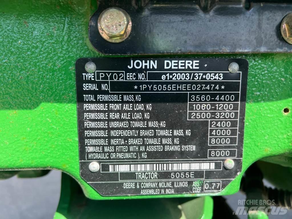 John Deere 5055E Tracteur