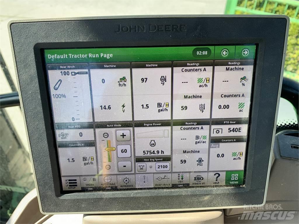John Deere 6195R Tracteur