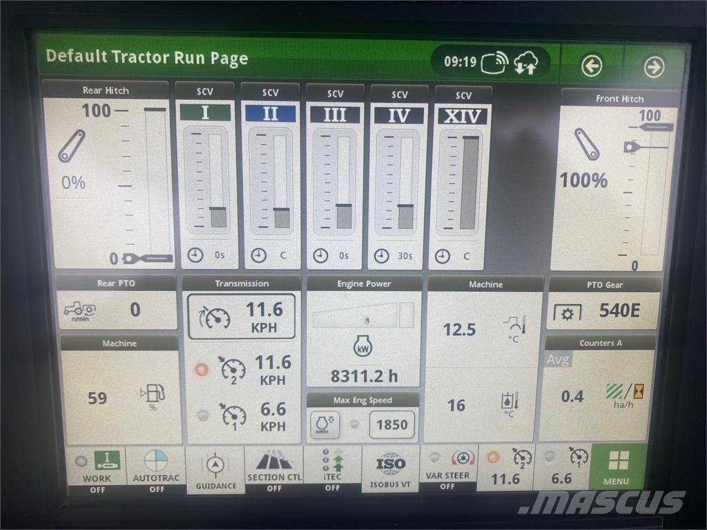 John Deere 6250R Tracteur