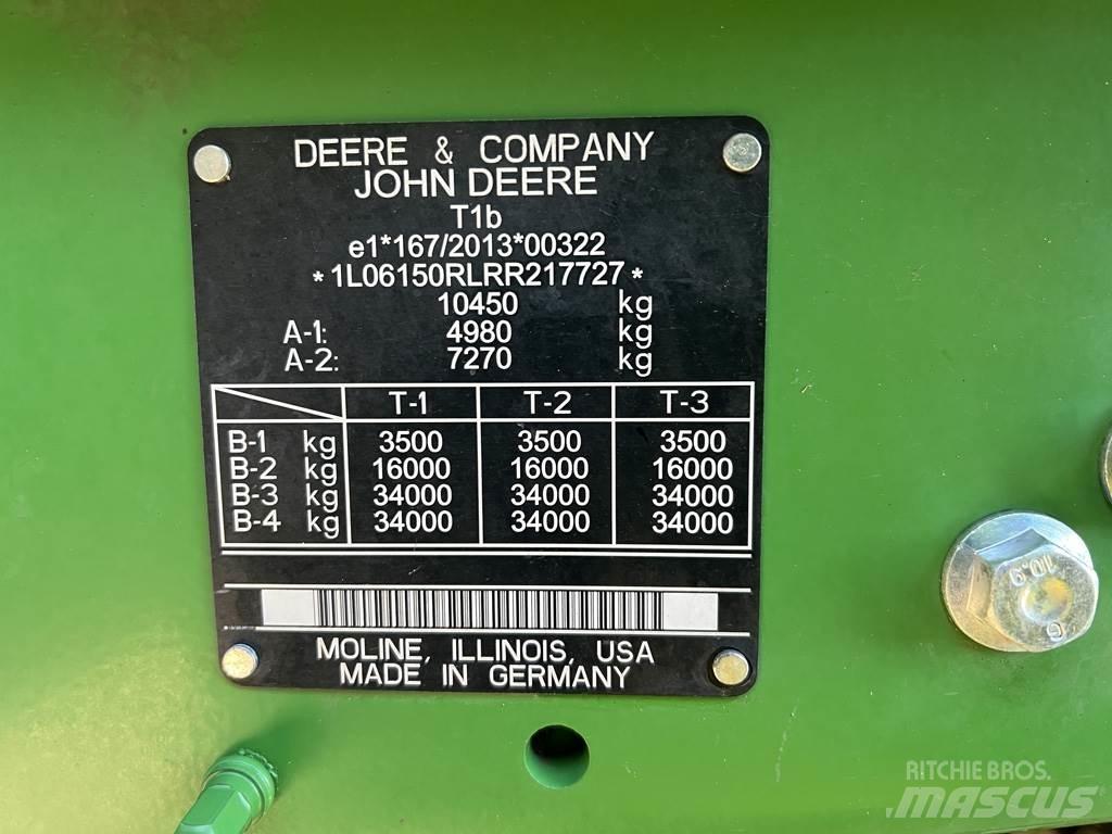 John Deere 6R150 Tracteur