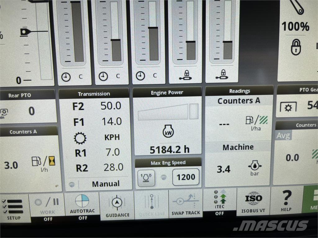 John Deere 6R185 Tracteur