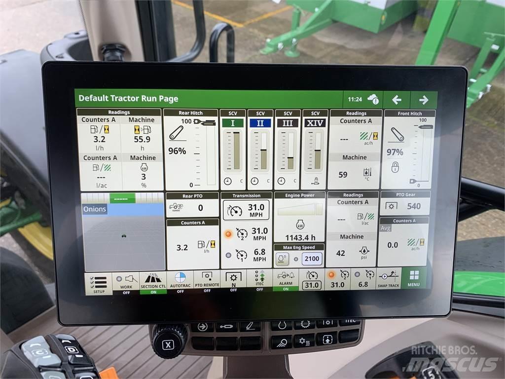 John Deere 6R185 Tracteur