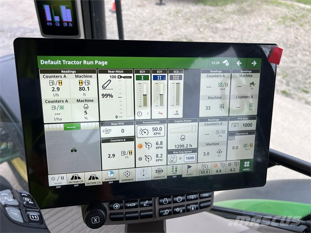 John Deere 6R185 Tracteur