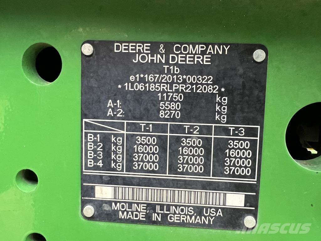 John Deere 6R185 Tracteur
