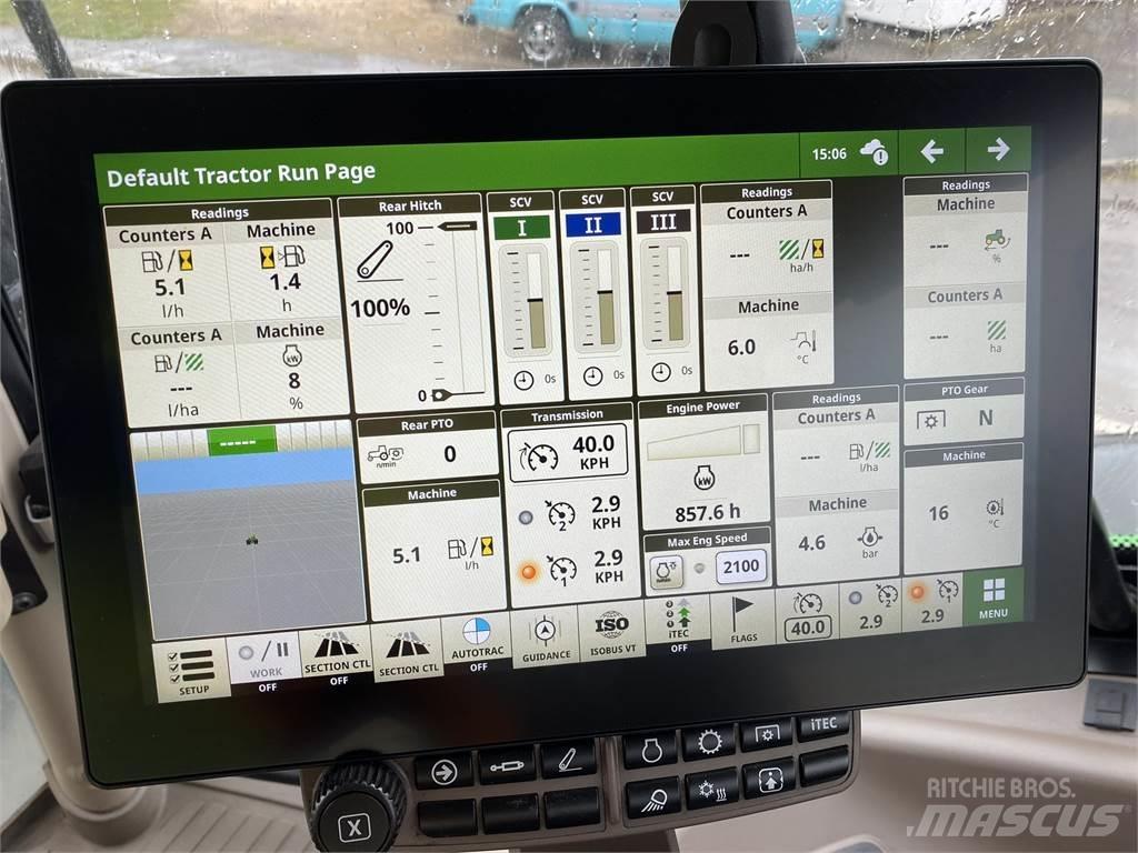 John Deere 6R185 Tracteur