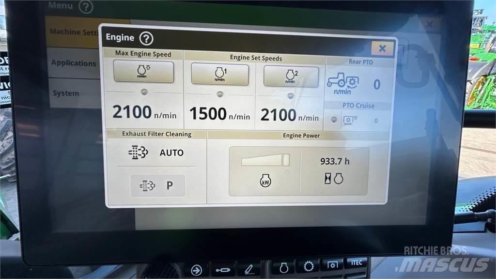 John Deere 6R185 Tracteur