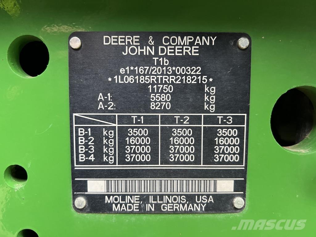 John Deere 6R185 Tracteur