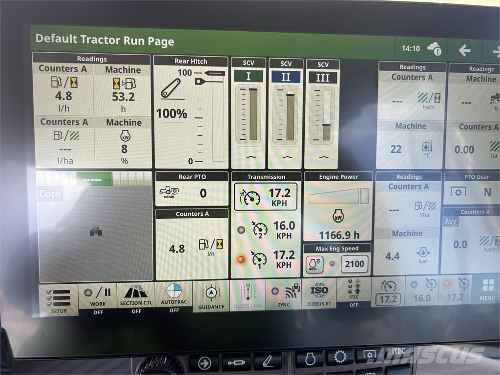 John Deere 6R185 Tracteur