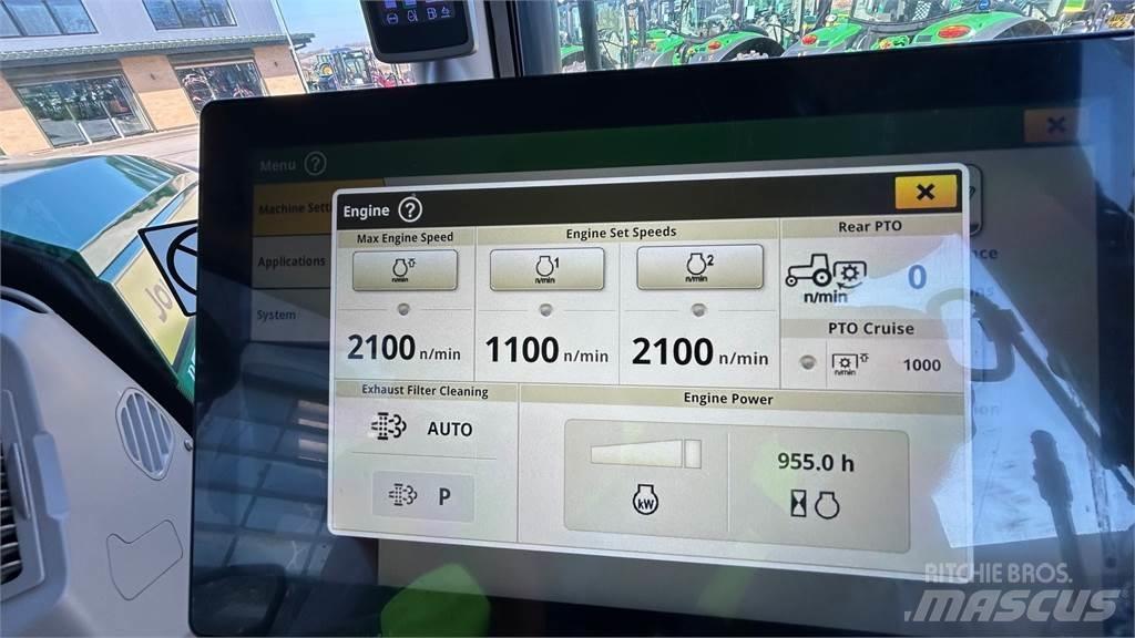 John Deere 6R185 Tracteur
