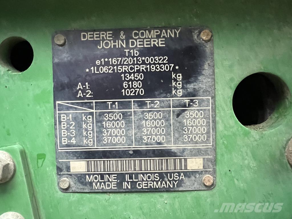 John Deere 6R215 Tracteur