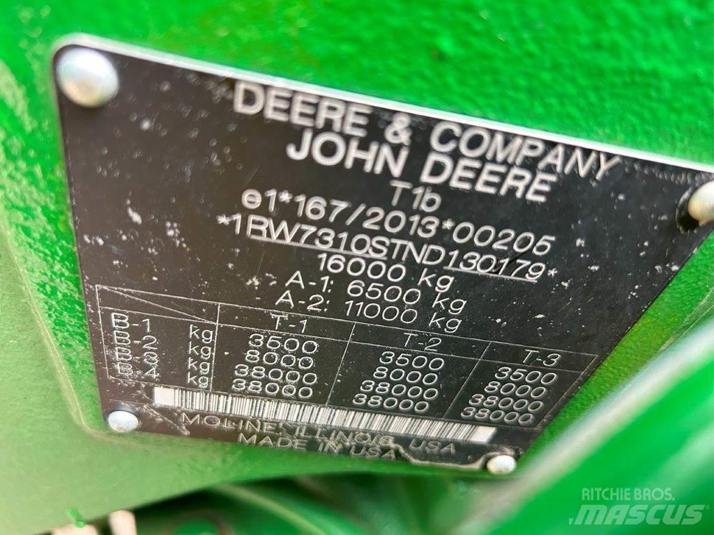 John Deere 7R310 Tracteur