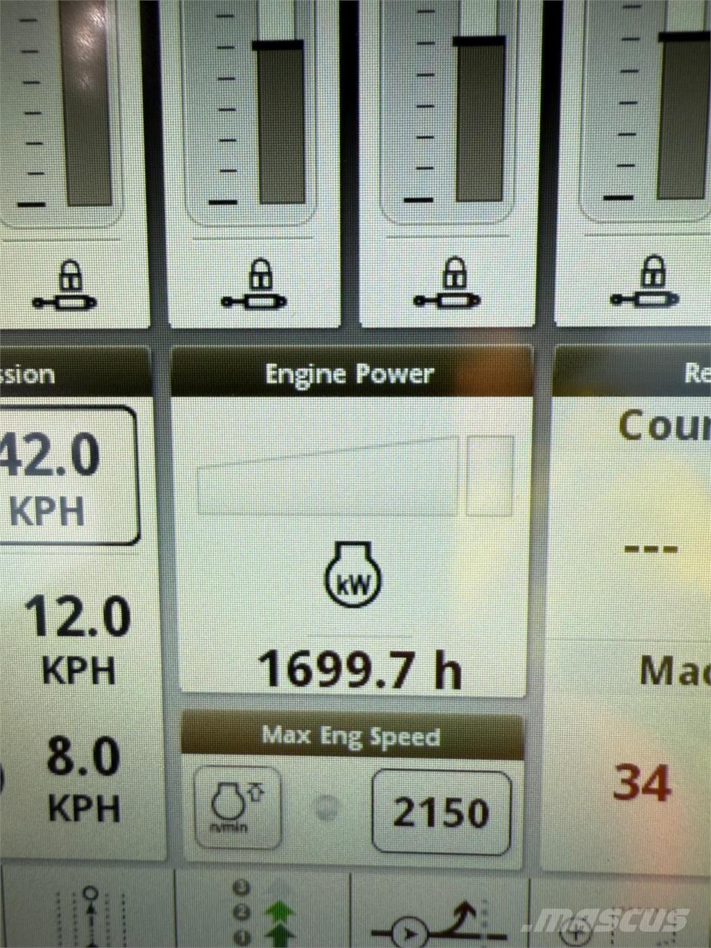 John Deere 8RX370 Tracteur