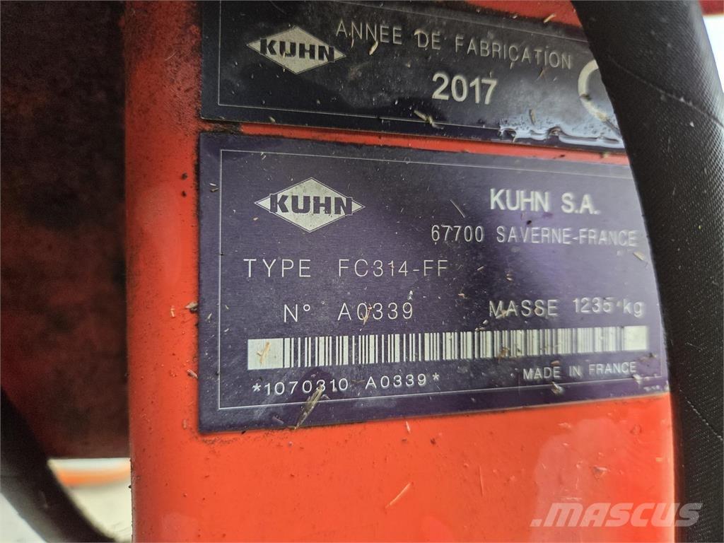 Kuhn FC314FF Broyeur / Gyrobroyeur / Epareuse