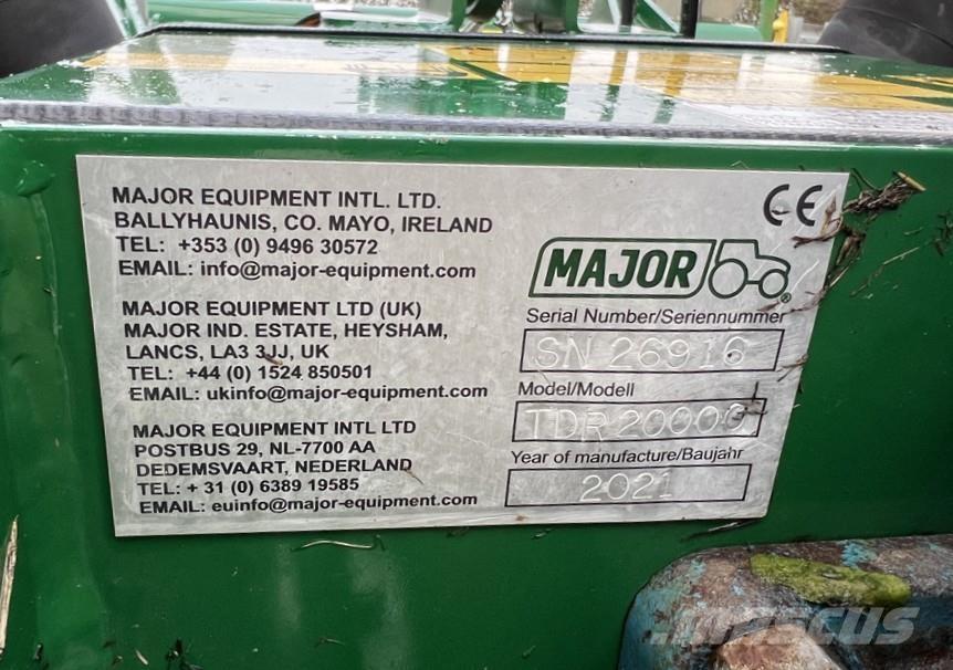 Major TDR20000 Broyeur / Gyrobroyeur / Epareuse