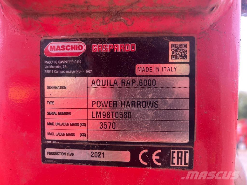 Maschio AQUILA 6M Herse rotative, rotavator