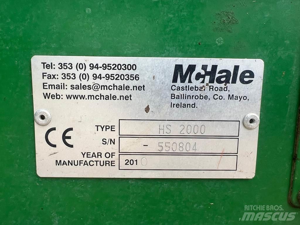 McHale HS 2000 Broyeur / Gyrobroyeur / Epareuse