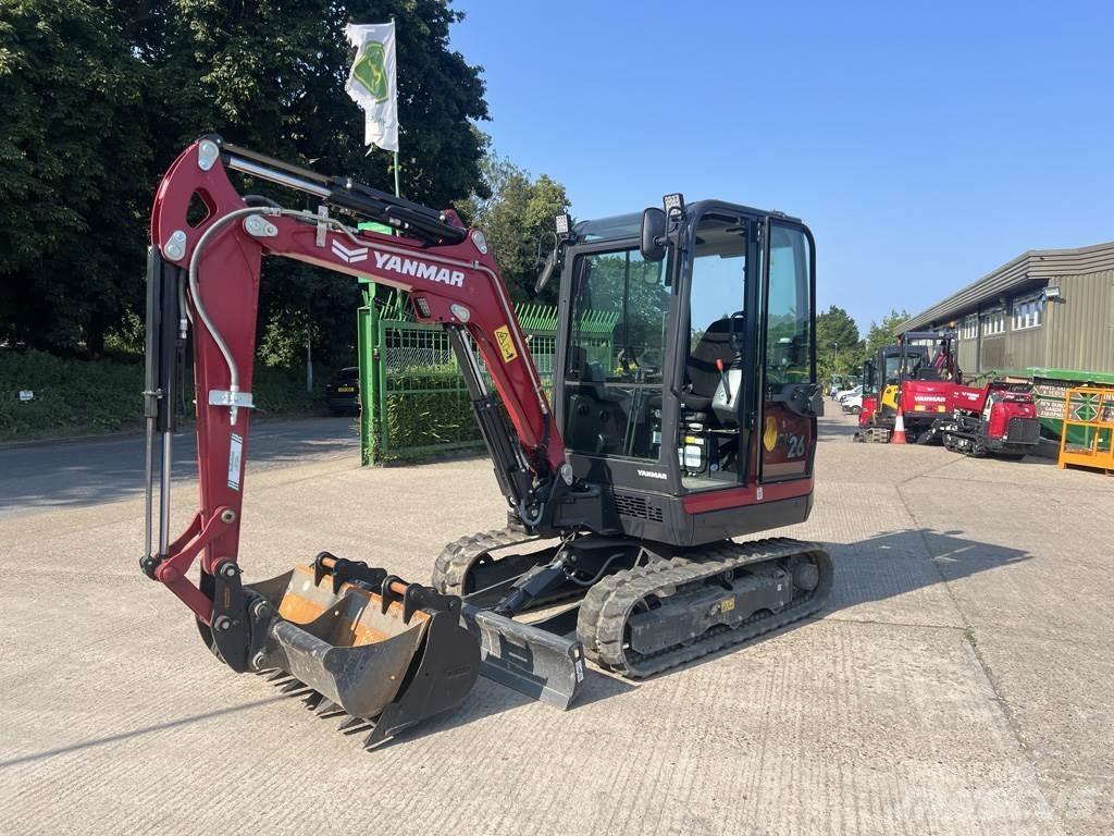 Yanmar SV26 Mini pelle 7t-12t