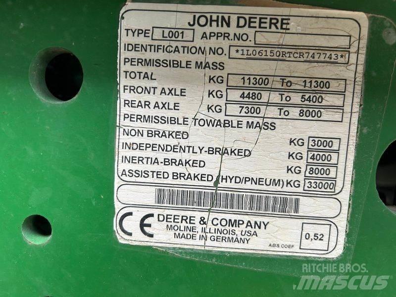 John Deere 6150R Tracteur