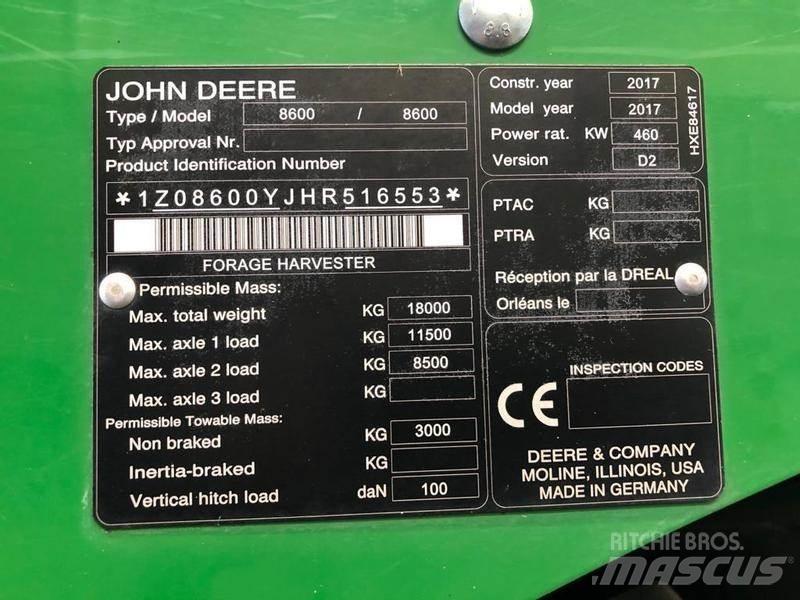 John Deere 8600 Agriculture - Autres