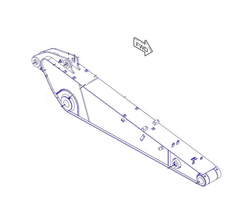 CAT M314F Bras et Godet