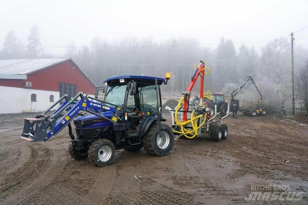  IM Skogsvagn 2000 Remorque forestière avec grue