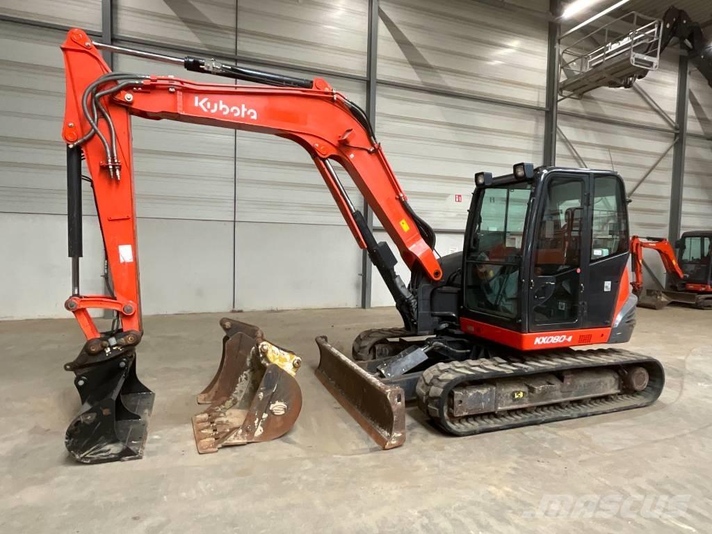 Kubota KX 080-4 Mini pelle 7t-12t