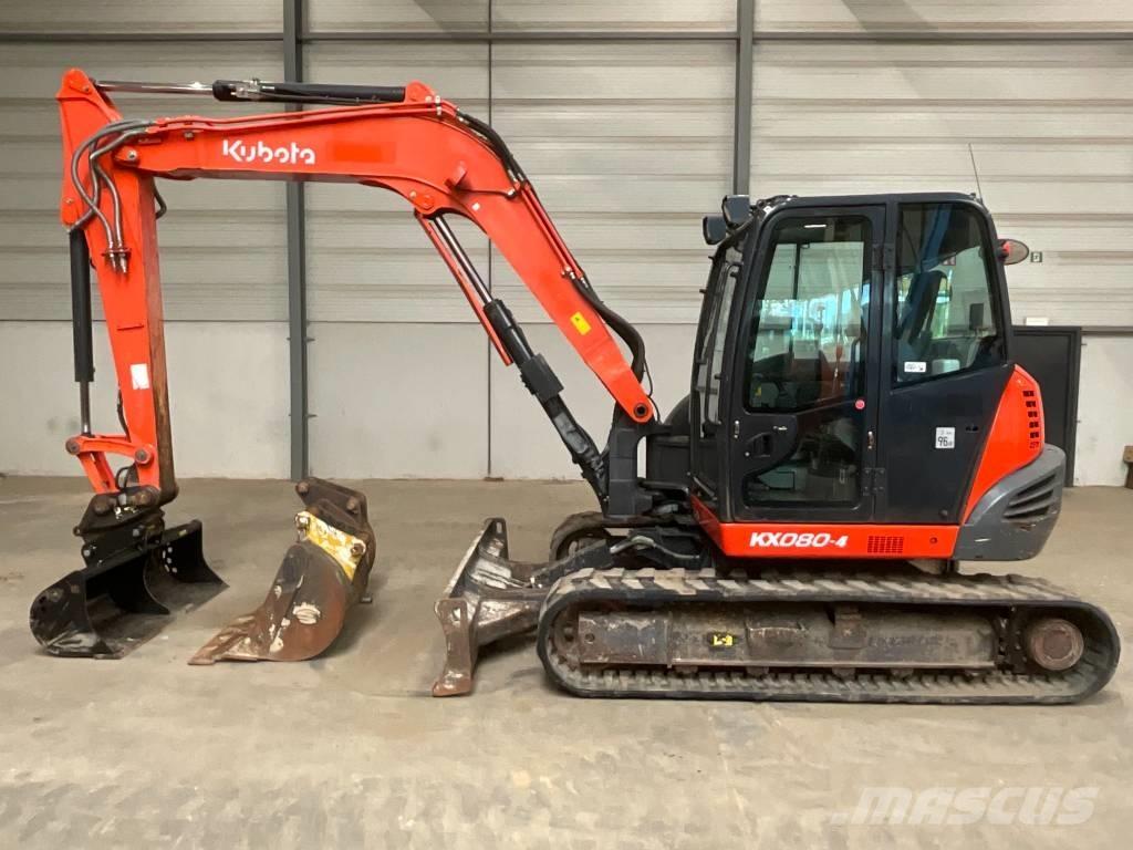 Kubota KX 080-4 Mini pelle 7t-12t