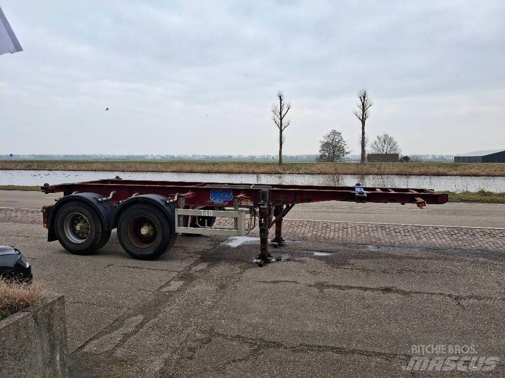 Pacton TXC 230 Semi remorque porte container