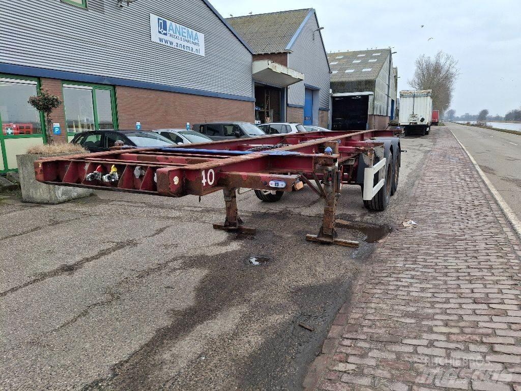 Pacton TXC 230 Semi remorque porte container