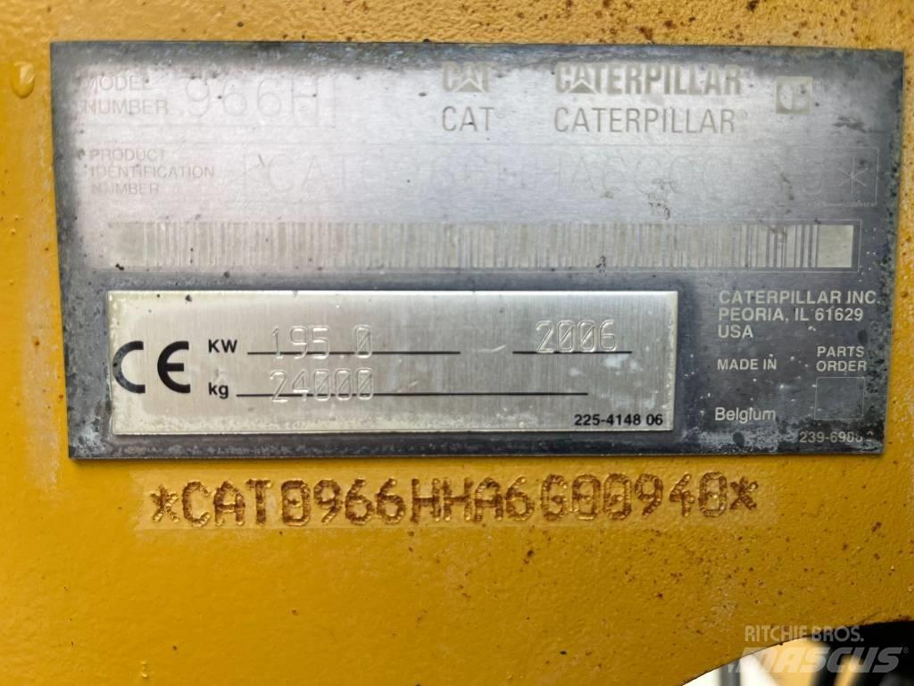 CAT 966 H Chargeuse sur pneus